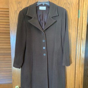 Linda Richards Wool Long Winter Coat